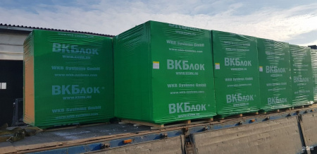 Газосиликатные П-образные блоки ВКБлок 500x375x250, D500