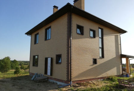 Облицовочный кирпич Tereх одинарный 1 НФ Слоновая кость гладкий ТУ