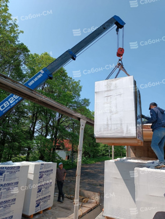 Газобетонные блоки Могилевский КСИ D400 600х125х200 перегородочные